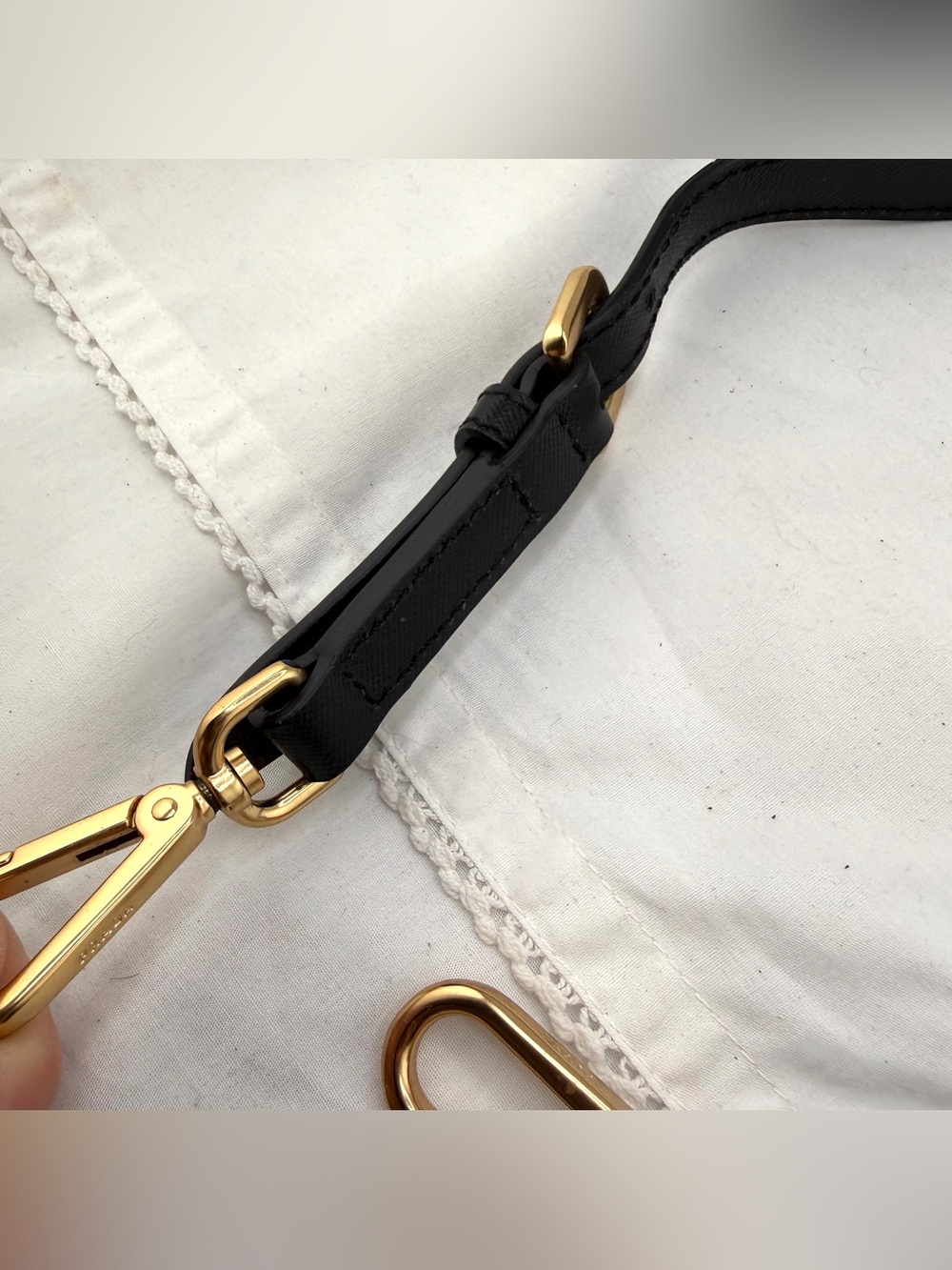 AUTHENTIC Prada purse strap. Black. - Picture 4 of 8